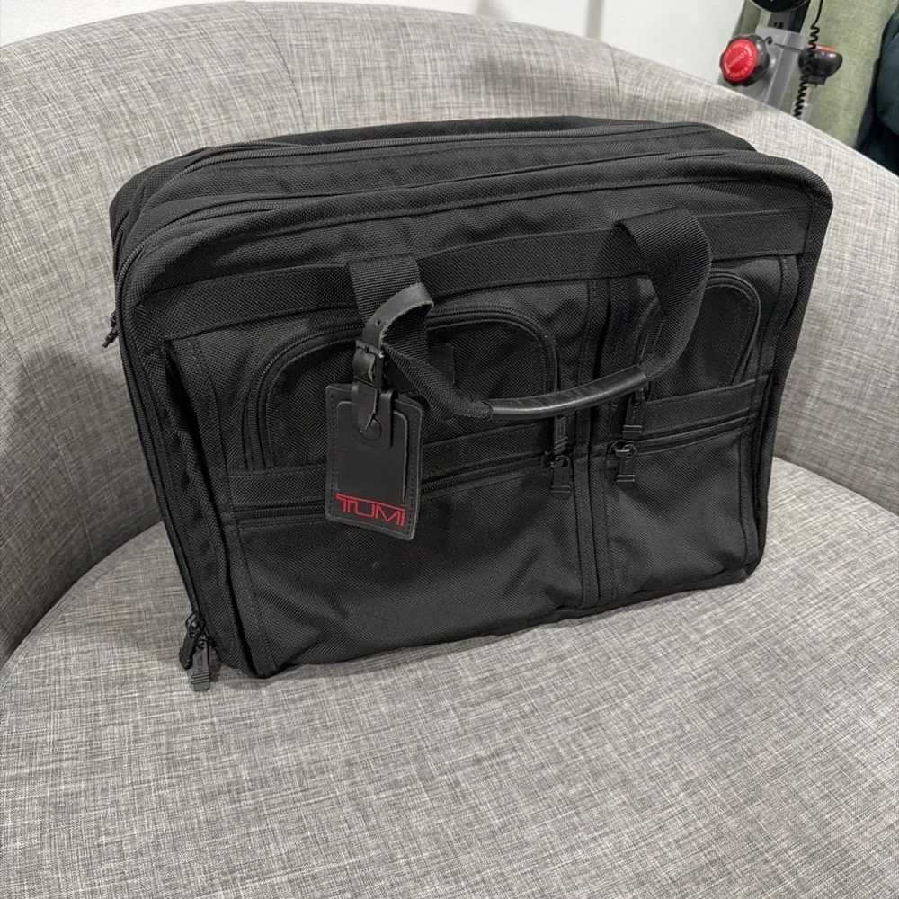 Tumi Black Professional Briefcase